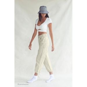 BDG Lexi Straight Leg Stone Carpenter Pant